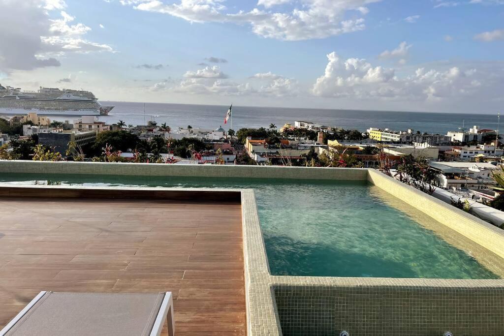 Brand New Condo With Rooftop Pool Cozumel Eksteriør billede