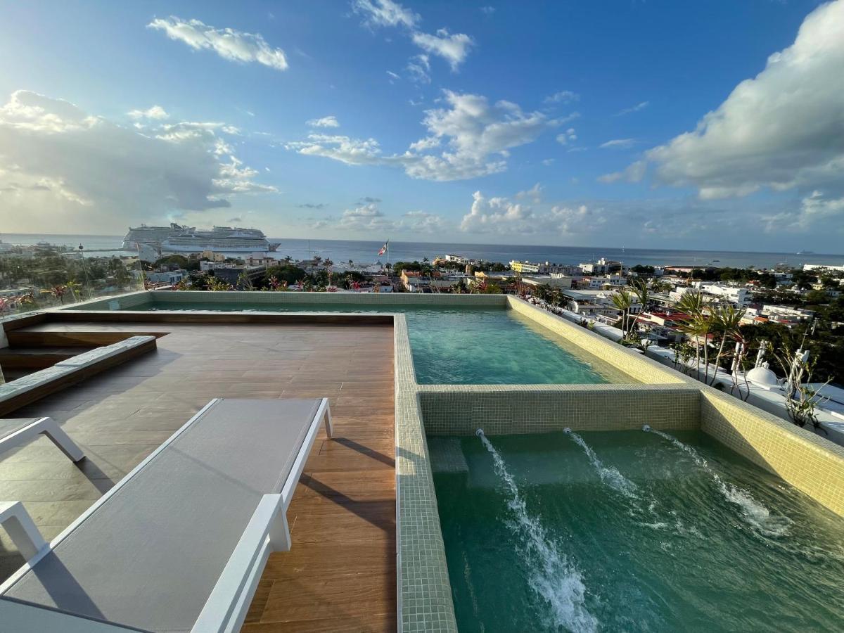 Brand New Condo With Rooftop Pool Cozumel Eksteriør billede