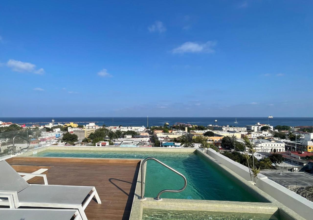 Brand New Condo With Rooftop Pool Cozumel Eksteriør billede