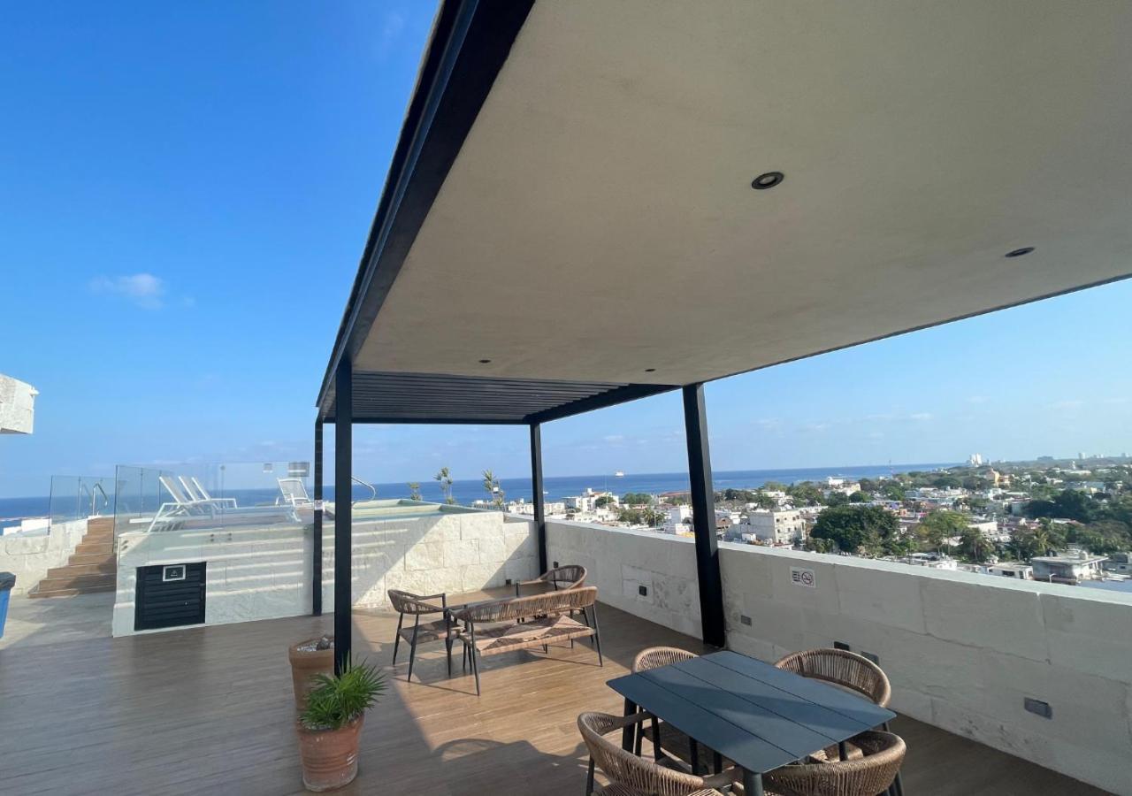 Brand New Condo With Rooftop Pool Cozumel Eksteriør billede