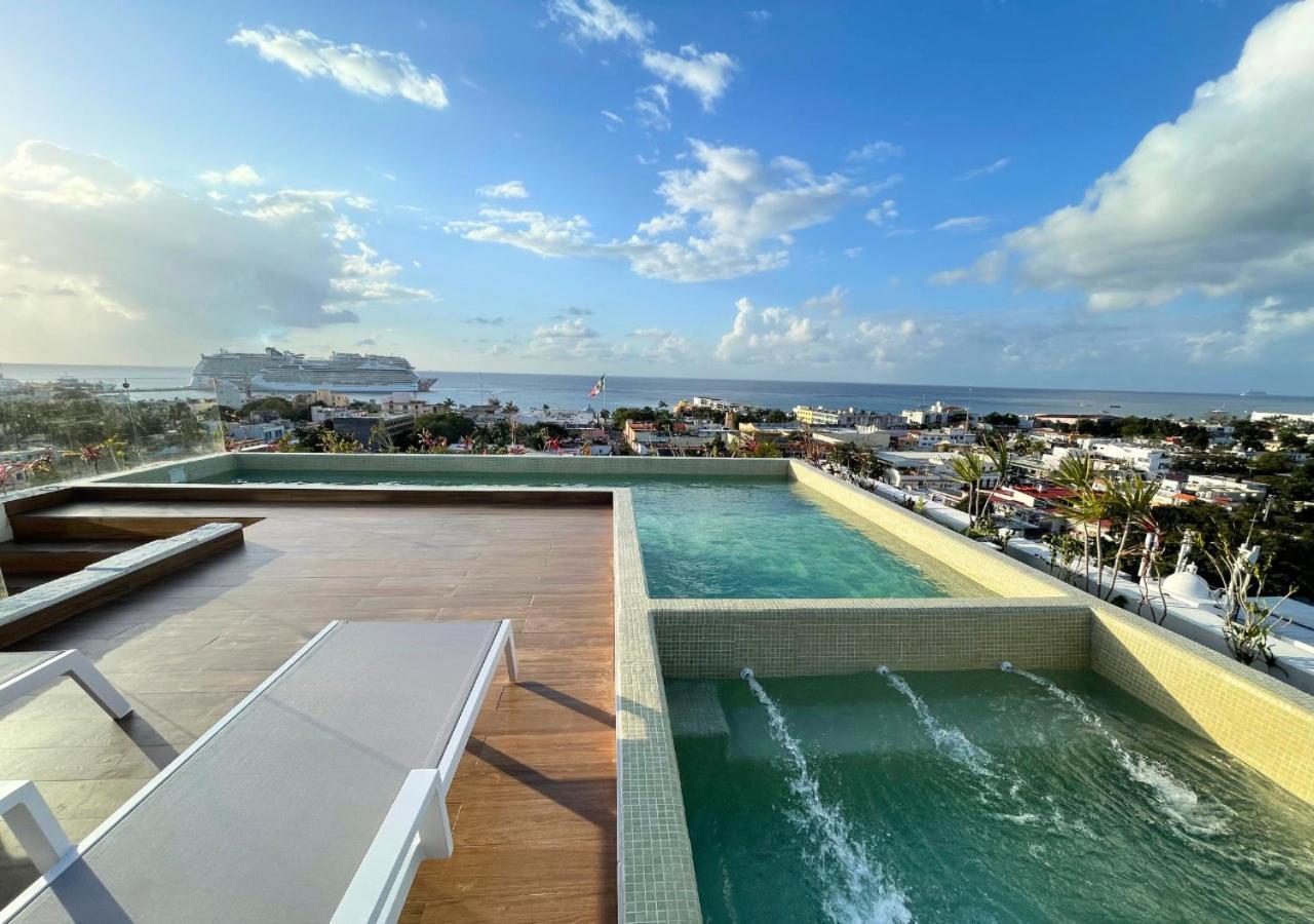 Brand New Condo With Rooftop Pool Cozumel Eksteriør billede